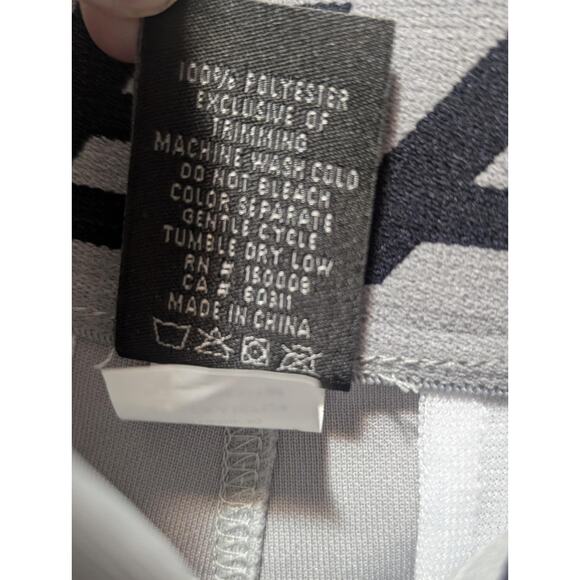 Easton Rival 2, Adult Mens XS Baseball/Softball Gray Navy Blue Piped New! - Picture 6 of 7